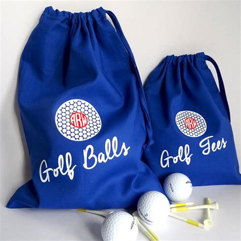Custom Golf Tee Bags
